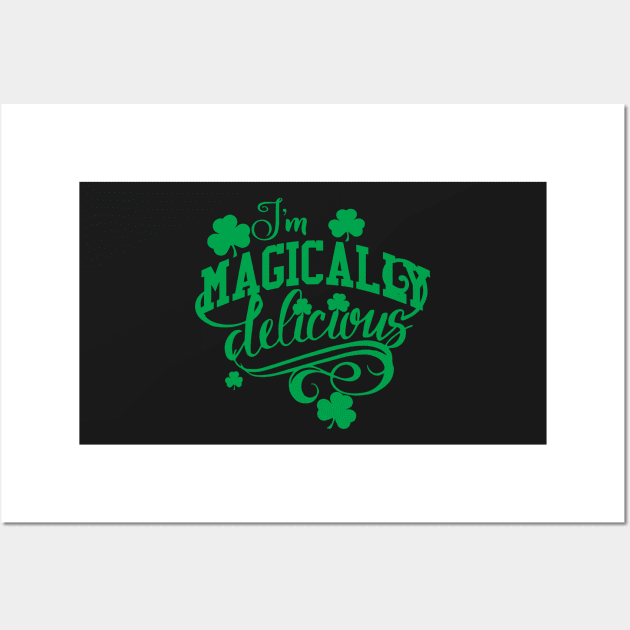 Magically Delicious St.Patrick's Day Shamrock Wall Art by OTM Sports & Graphics